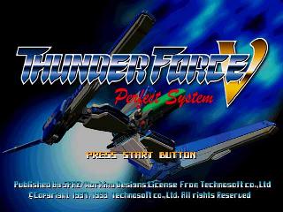 Screenshot Thumbnail / Media File 1 for Thunder Force V - Perfect System [U]